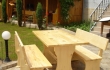 Градински дървени маси и пейки