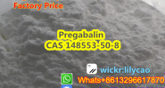 Factory low price Pregabalin CAS 148553-50-8 safe delivery with high quality