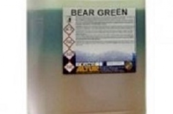 BEAR GREEN-двукомпонентен препарат за обезмасляване и безконтактно миене