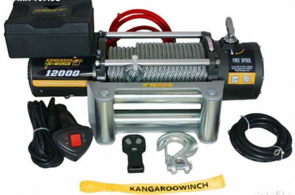Лебедка с дистанционно KangarooWinch K12000 12V (PowerWinch)