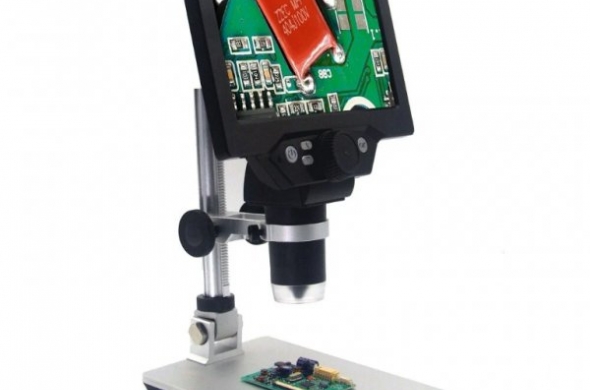 1-1200Х Цифров микроскоп 12MP 7 инчов цветен екран