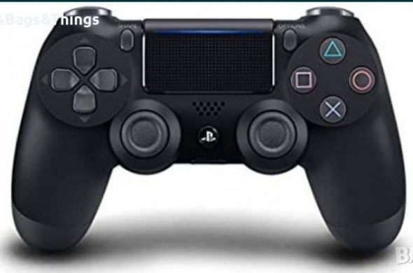 Джойстик за PlayStation 4, DualShock4, черен