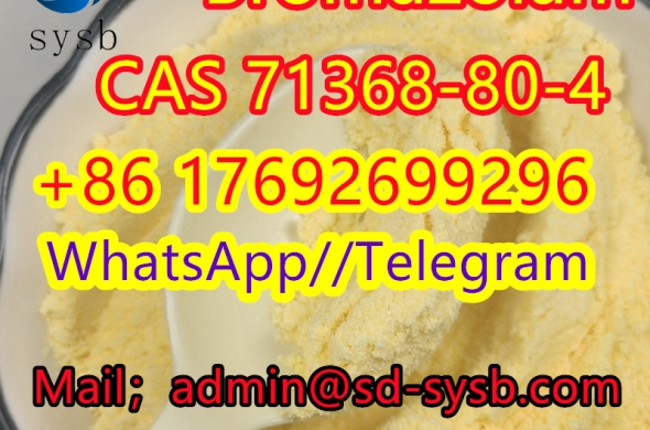 CAS;71368-80-4 Bromazolam B1 Professional team