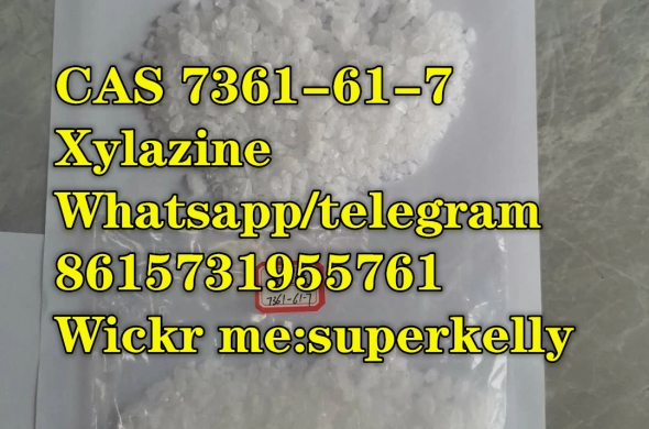 High Quality Pharmaceutical Intermediate 28578-16-7 CAS 7361-61-7 Xylazine crystal Safe Delivery