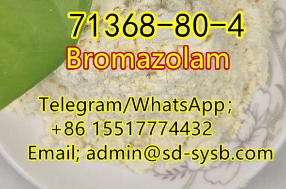 48 CAS:71368-80-4 Bromazolam Chinese factory supply