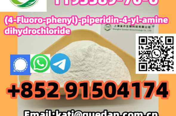 China factory of cas,(4-Fluoro-phenyl)-piperidin-4-yl-amine dihydrochloride 1193389-70-6